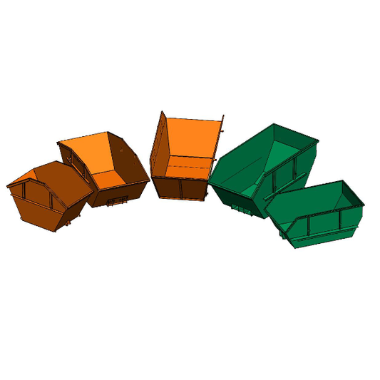 3D-Paket:   Vielseitiger Absetzcontainer nach DIN 30720