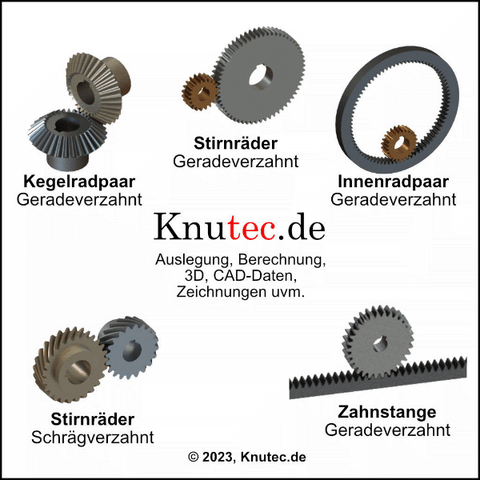 Kegelradpaar, Auslegung, Berechnung, CAD, 3D, Zeichnung