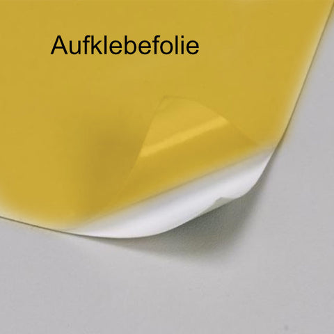 Warning sign as foil: Warning against hand injuries, according to DIN EN ISO 7010 - W024